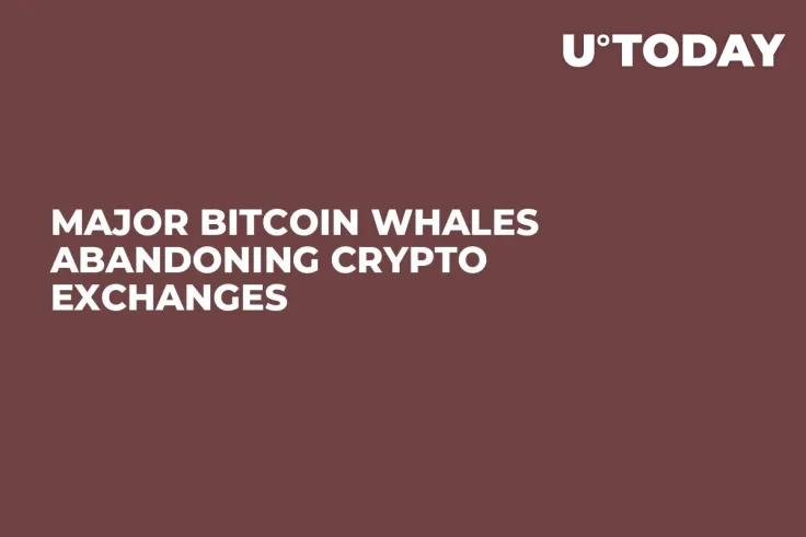 Major Bitcoin Whales Abandoning Crypto Exchanges