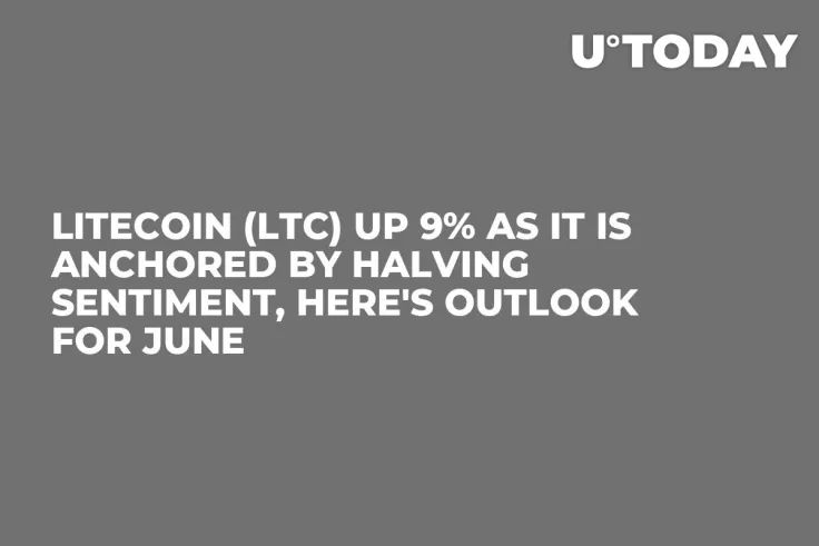 Litecoin (LTC) up 9% as It Is Anchored by Halving Sentiment, Here's Outlook for June