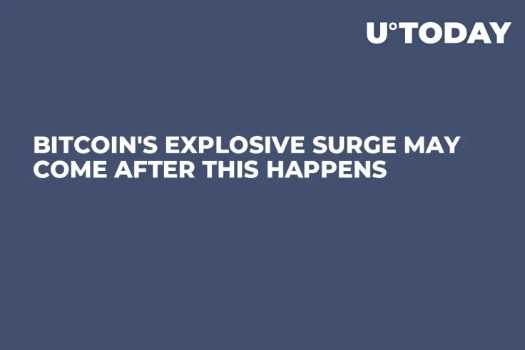 Bitcoin's Explosive Surge May Come After This Happens
