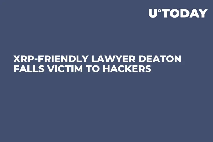 XRP-Friendly Lawyer Deaton Falls Victim to Hackers