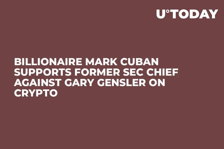 Billionaire Mark Cuban Supports Former SEC Chief Against Gary Gensler on Crypto