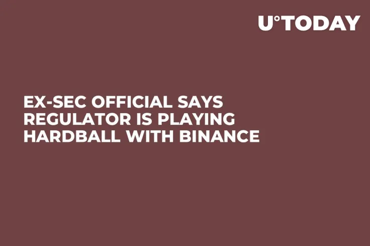 Ex-SEC Official Says Regulator Is Playing Hardball with Binance
