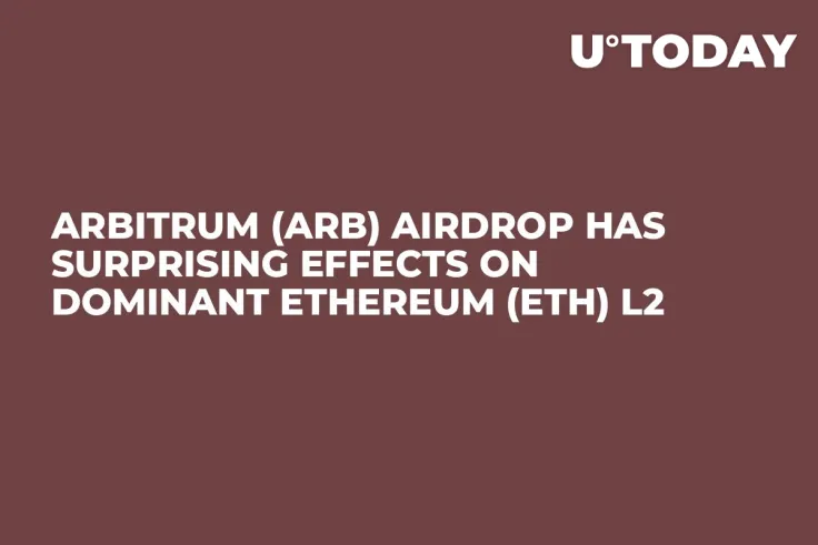 Arbitrum (ARB) Airdrop Has Surprising Effects on Dominant Ethereum (ETH) L2