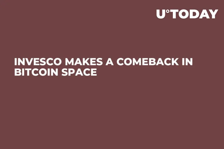 Invesco Makes a Comeback in Bitcoin Space