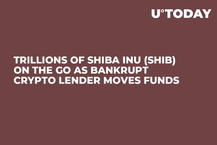 Trillions of Shiba Inu (SHIB) on the Go as Bankrupt Crypto Lender Moves Funds