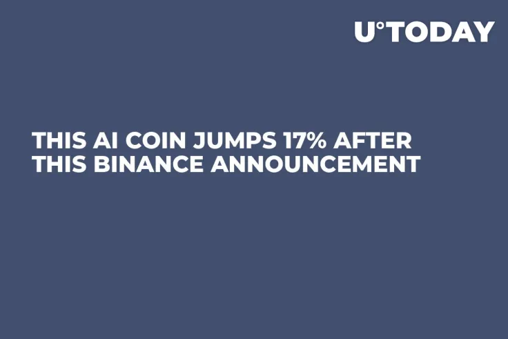 This AI Coin Jumps 17% After This Binance Announcement