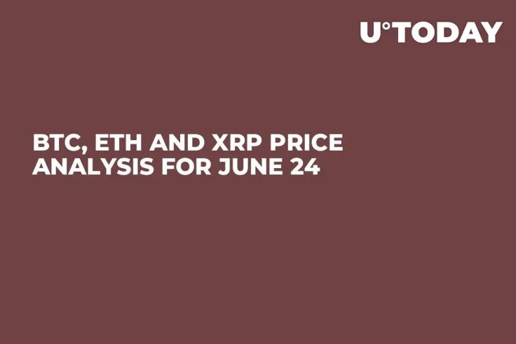 BTC, ETH and XRP Price Analysis for June 24