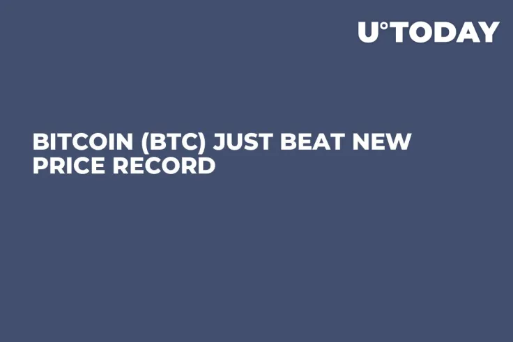 Bitcoin (BTC) Just Beat New Price Record