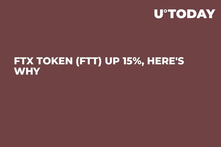 FTX Token (FTT) up 15%, Here's Why