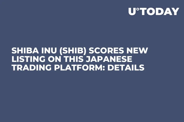 Shiba Inu (SHIB) Scores New Listing on This Japanese Trading Platform: Details