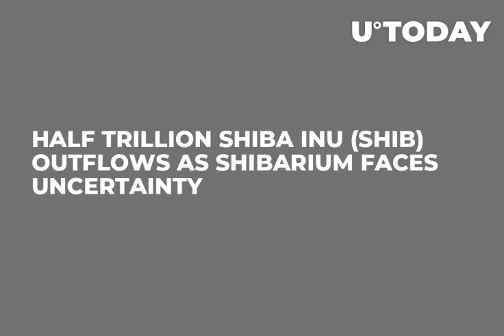 Half Trillion Shiba Inu (SHIB) Outflows as Shibarium Faces Uncertainty