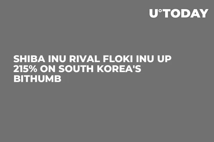 Shiba Inu Rival Floki Inu up 215% on South Korea's Bithumb