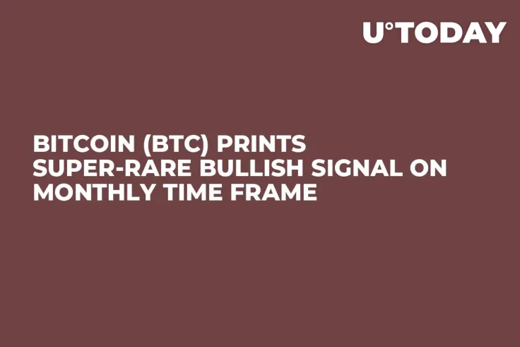 Bitcoin (BTC) Prints Super-Rare Bullish Signal on Monthly Time Frame