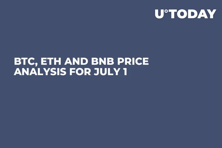 BTC, ETH and BNB Price Analysis for July 1