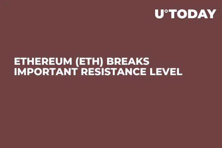 Ethereum (ETH) Breaks Important Resistance Level