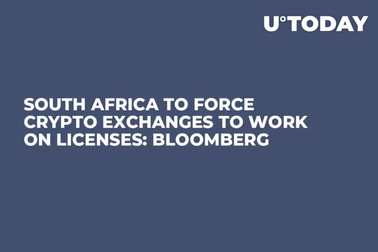 South Africa to Force Crypto Exchanges to Work on Licenses: Bloomberg