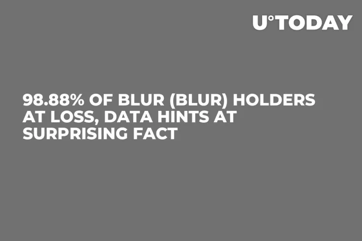 98.88% of Blur (BLUR) Holders at Loss, Data Hints at Surprising Fact