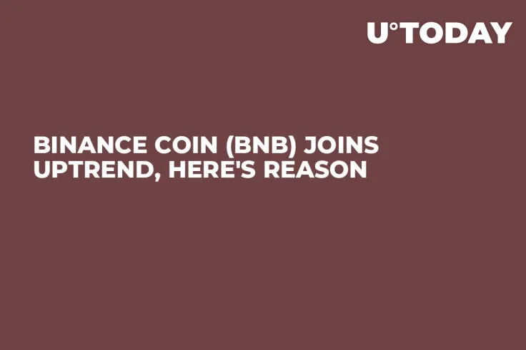 Binance Coin (BNB) Joins Uptrend, Here's Reason