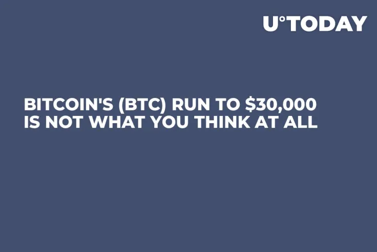 Bitcoin's (BTC) Run to $30,000 Is Not What You Think at All