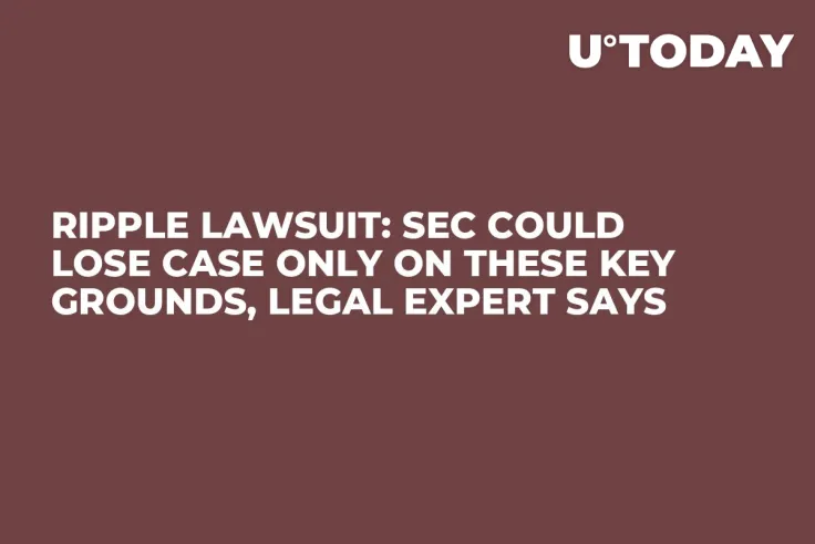 Ripple Lawsuit: SEC Could Lose Case Only on These Key Grounds, Legal Expert Says