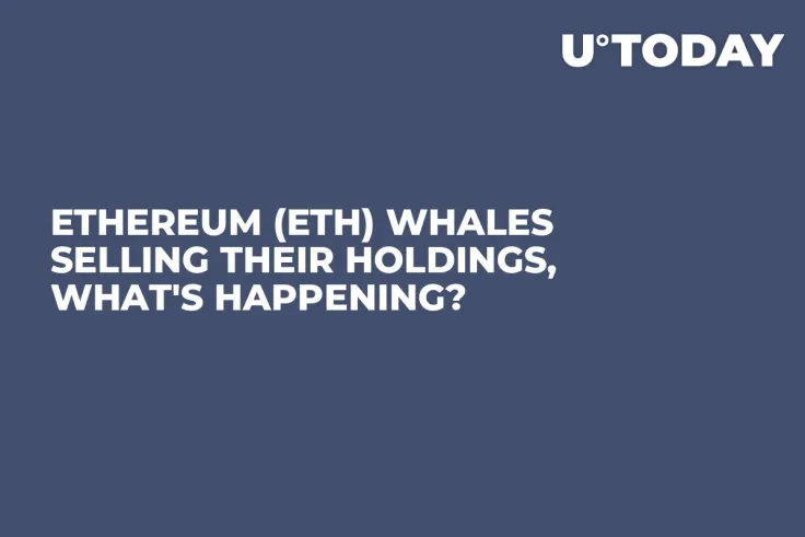 Ethereum (ETH) Whales Selling Their Holdings, What's Happening?