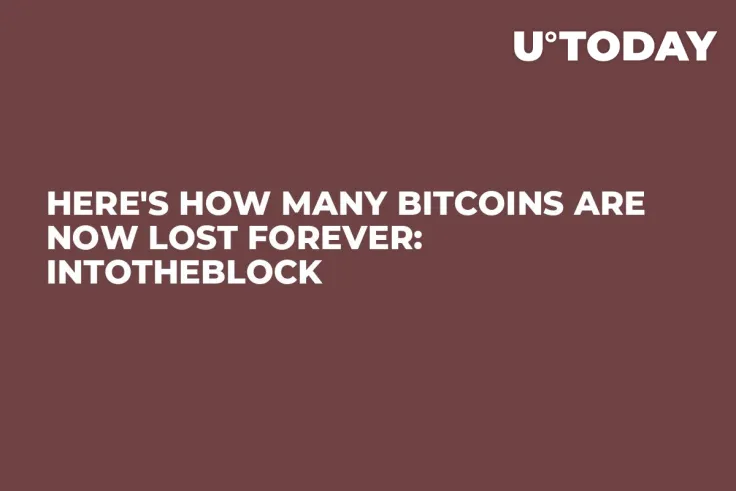 Here's How Many Bitcoins Are Now Lost Forever: IntoTheBlock