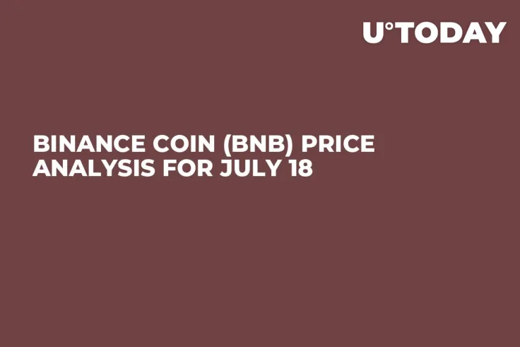Binance Coin (BNB) Price Analysis for July 18