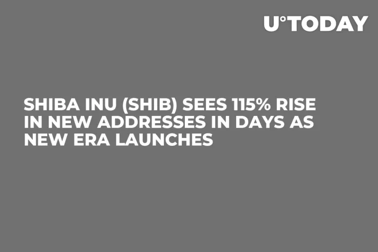 Shiba Inu (SHIB) Sees 115% Rise in New Addresses in Days as New Era Launches