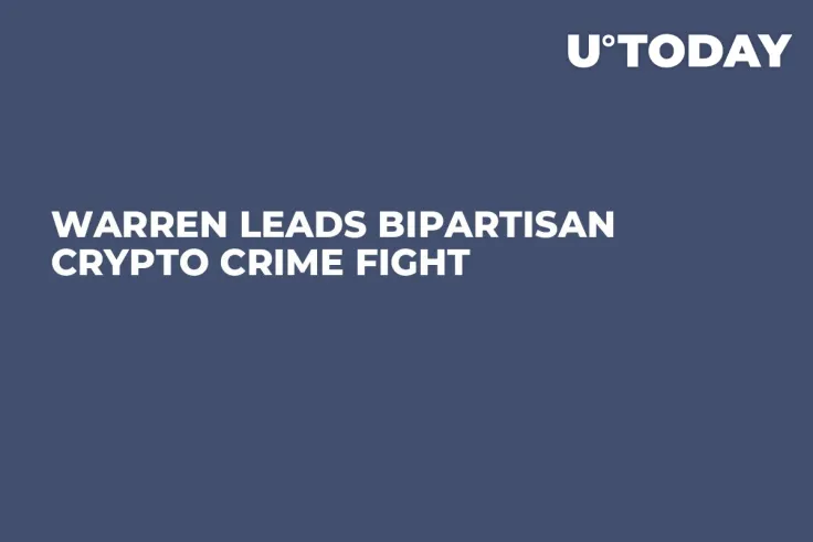 Warren Leads Bipartisan Crypto Crime Fight