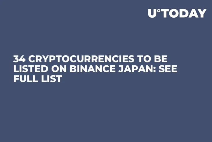 34 Cryptocurrencies to Be Listed on Binance Japan: See Full List