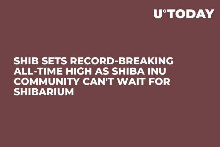 SHIB Sets Record-Breaking All-Time High as Shiba Inu Community Can't Wait for Shibarium