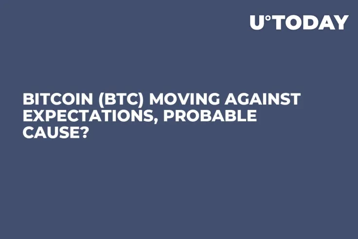 Bitcoin (BTC) Moving Against Expectations, Probable Cause?