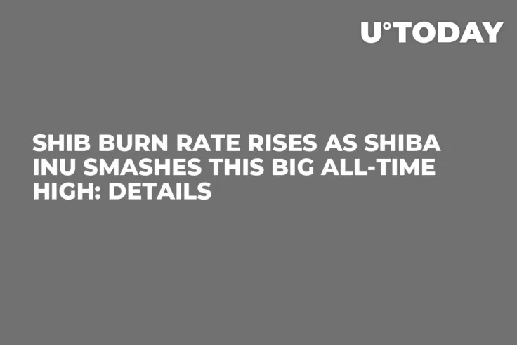 SHIB Burn Rate Rises as Shiba Inu Smashes This Big All-Time High: Details