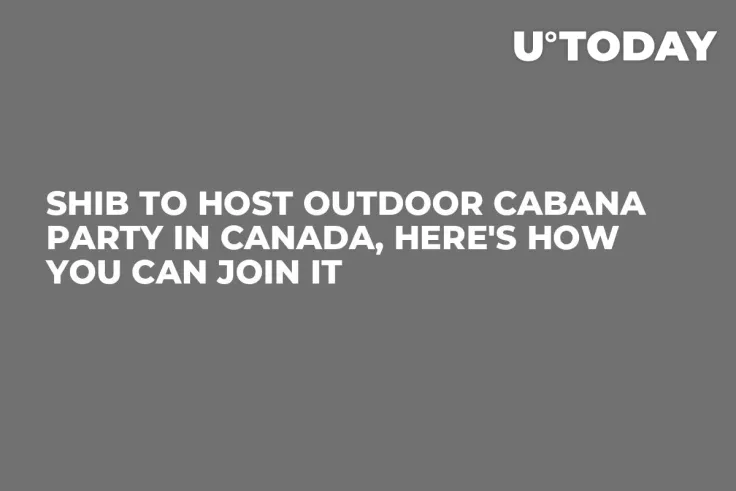 SHIB to Host Outdoor Cabana Party in Canada, Here's How You Can Join It