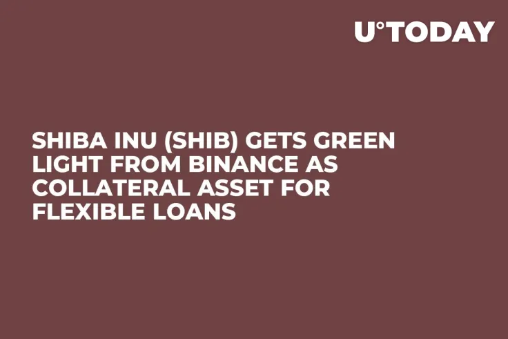 Shiba Inu (SHIB) Gets Green Light from Binance as Collateral Asset for Flexible Loans