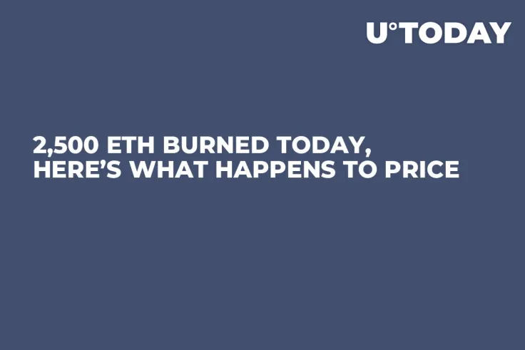 2,500 ETH Burned Today, Here’s What Happens to Price 