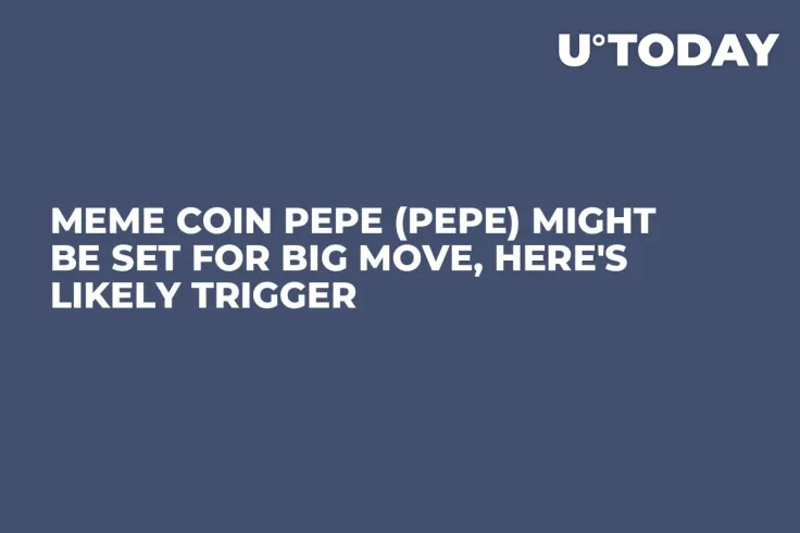 Meme Coin Pepe (PEPE) Might Be Set for Big Move, Here's Likely Trigger