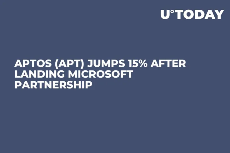 Aptos (APT) Jumps 15% After Landing Microsoft Partnership