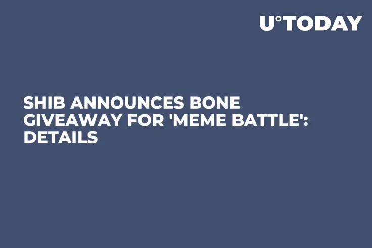 SHIB Announces BONE Giveaway for 'Meme Battle': Details