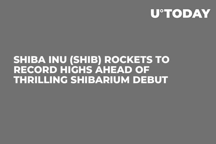 Shiba Inu (SHIB) Rockets to Record Highs Ahead of Thrilling Shibarium Debut