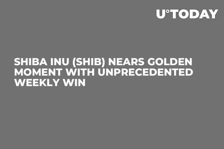 Shiba Inu (SHIB) Nears Golden Moment With Unprecedented Weekly Win