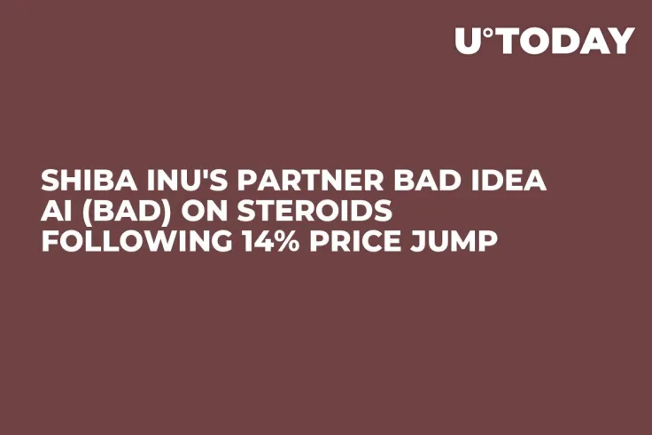 Shiba Inu's Partner Bad Idea AI (BAD) on Steroids Following 14% Price Jump