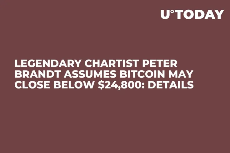 Legendary Chartist Peter Brandt Assumes Bitcoin May Close Below $24,800: Details 