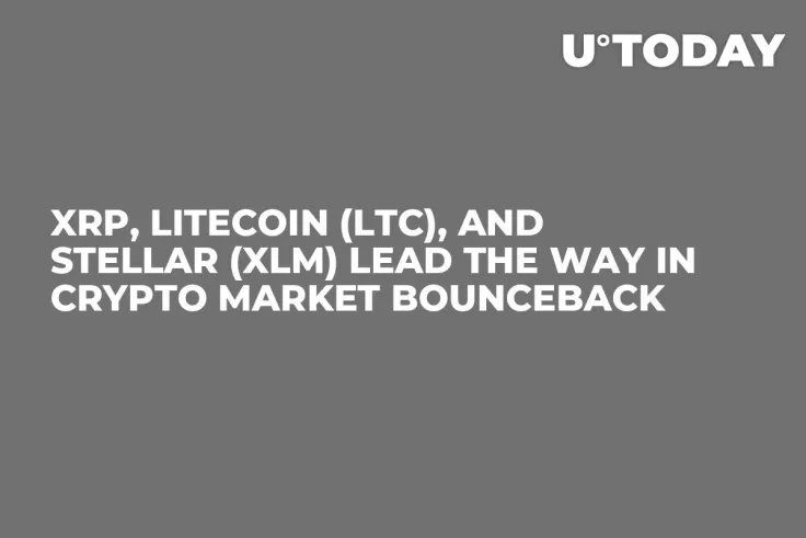 XRP, Litecoin (LTC), and Stellar (XLM) Lead the Way in Crypto Market Bounceback