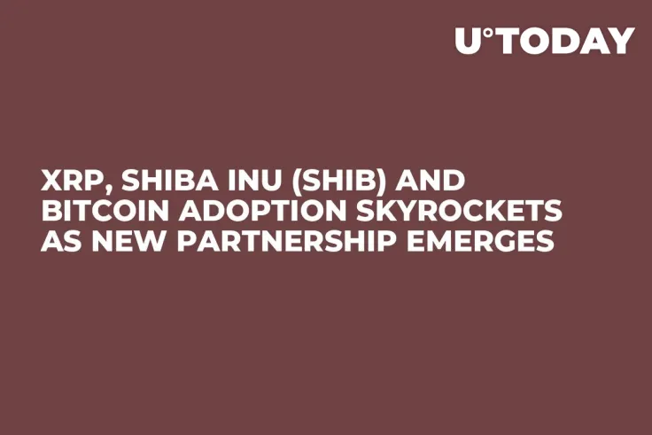XRP, Shiba Inu (SHIB) and Bitcoin Adoption Skyrockets as New Partnership Emerges