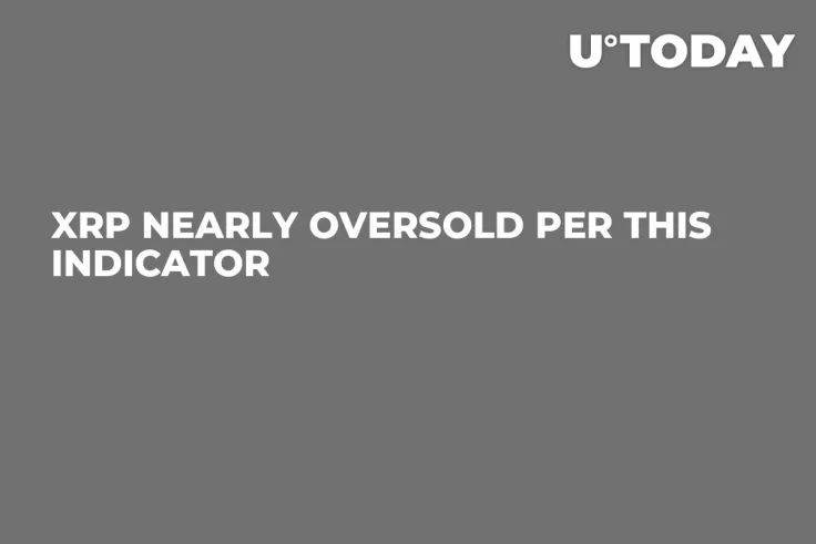 XRP Nearly Oversold per This Indicator