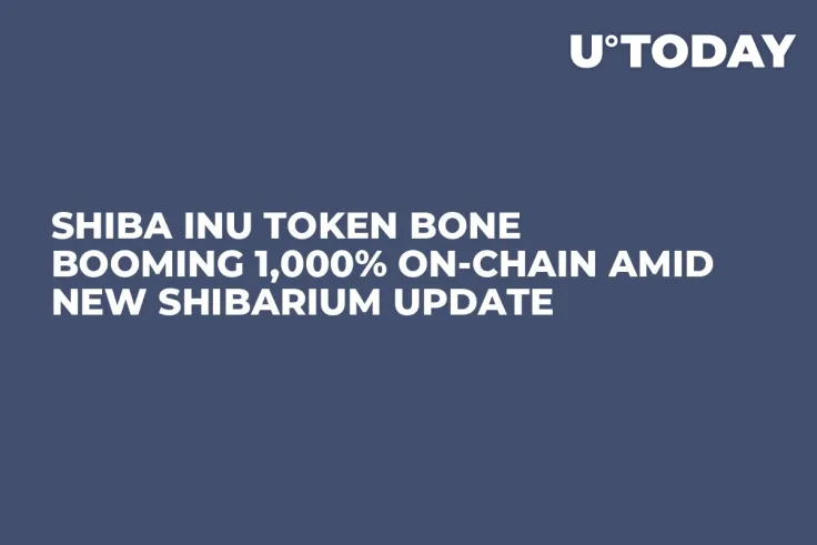 Shiba Inu Token BONE Booming 1,000% On-Chain Amid New Shibarium Update