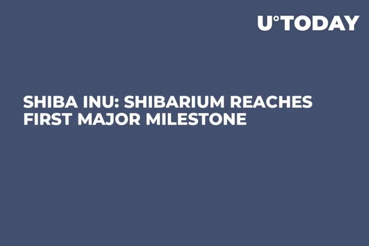 Shiba Inu: Shibarium Reaches First Major Milestone 