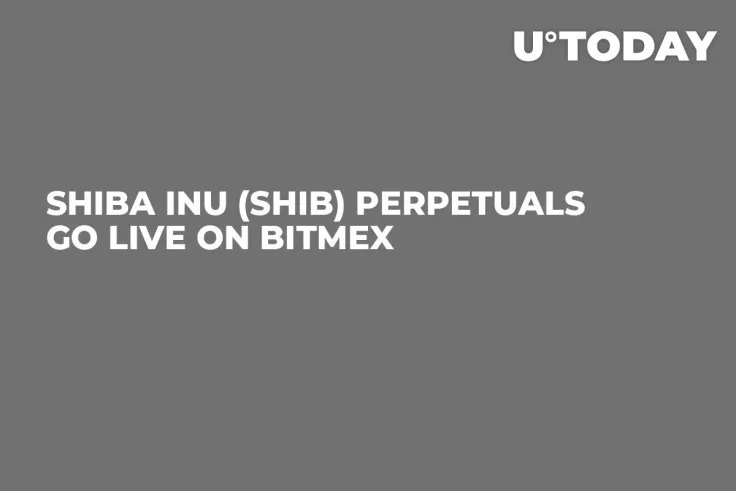 Shiba Inu (SHIB) Perpetuals Go Live on BitMEX 
