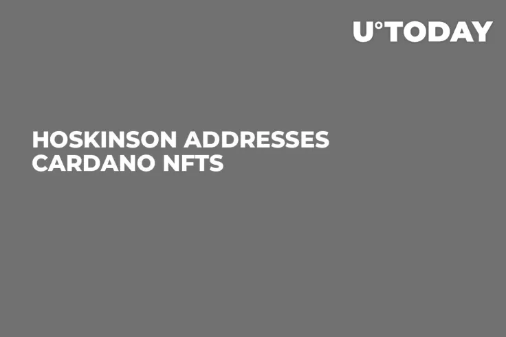 Hoskinson Addresses Cardano NFTs